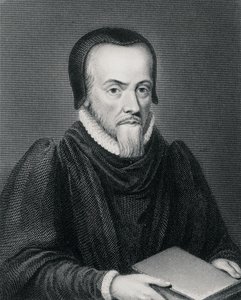 Richard Hooker (vers 1554-1600), gravé par Edward Finden - Wenceslaus Hollar