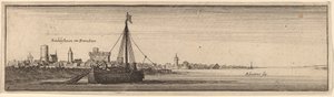 Rudesheim, vers 1632-1636 - Wenceslaus Hollar