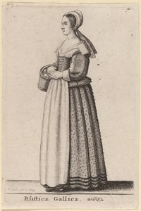 Rustica Gallica - Wenceslaus Hollar