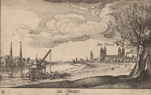 Speyer, 1635 - Wenceslaus Hollar