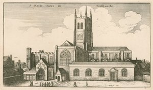Église Saint-Sauveur, Southwark, Londres - Wenceslaus Hollar