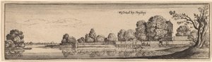Strasbourg : Une maison de péage, c. 1632 - Wenceslaus Hollar