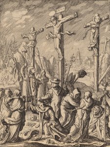 La Crucifixion - Wenceslaus Hollar
