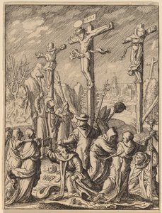 La Crucifixion - Wenceslaus Hollar