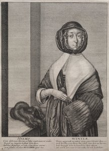 Les Quatre Saisons : Hiver - Wenceslaus Hollar
