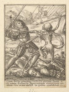 Le Chevalier, de La Danse de la Mort, 1651 - Wenceslaus Hollar