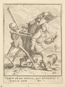 Le Colporteur, de la Danse Macabre, 1651