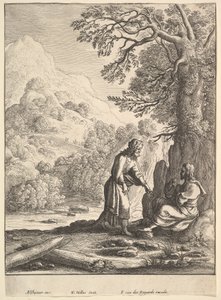 La Tentation - Wenceslaus Hollar