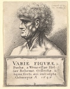 Page de titre de Varie Figuræ & Probæ, 1645