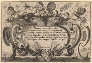 Page de titre - Wenceslaus Hollar