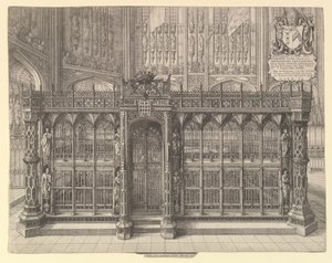 Tombeau de Henri VII - Wenceslaus Hollar