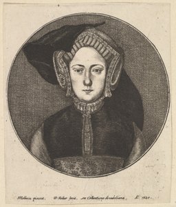 Femme inconnue, 1647 - Wenceslaus Hollar