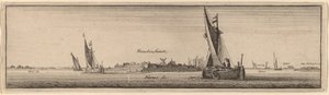 Vue de Shenckenschantz, 1647 - Wenceslaus Hollar