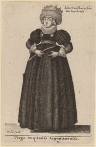 Virgo Nuptialis Argentinensis - Wenceslaus Hollar