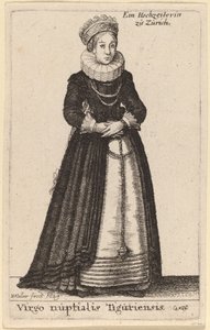 Virgo Nuptialis Tiguriensis - Wenceslaus Hollar