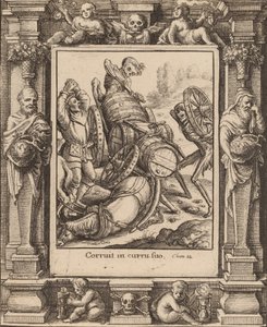 Charretier, 1651 - Wenceslaus Hollar