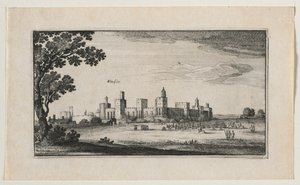 Château de Windsor depuis le sud-est, 1644