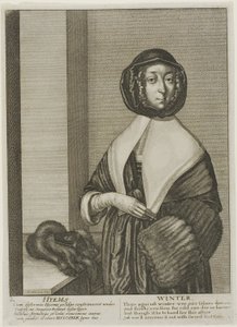 Hiver - Wenceslaus Hollar