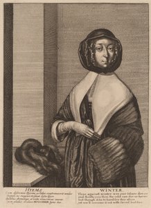 Hiver, 1641 - Wenceslaus Hollar