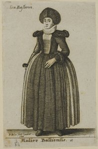 Femme de Bâle - Wenceslaus Hollar