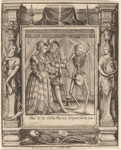 Couple de mariés - Wenceslaus Hollar after Hans Holbein the Younger after Abraham van Diepenbeeck