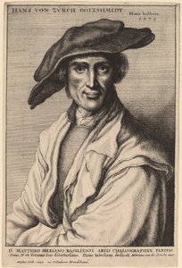 Hans von Zurch, orfèvre - Wenceslaus Hollar after Hans Holbein the Younger
