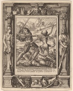 Chevalier - Wenceslaus Hollar after Hans Holbein the Younger after Abraham van Diepenbeeck