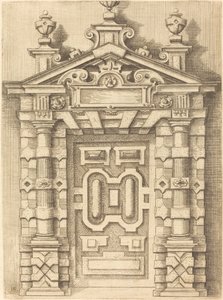 Porte à fronton - Wendel Dietterlin