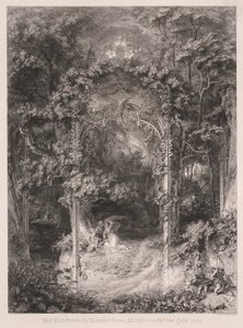 La jeune fille de la forêt - Wendelin Wick
