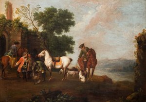 La chasse au cerf, 1760 - Wenzel Ignaz Prasch