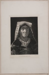 La Stregaccia. Portrait de femme romaine - Wenzel Tornøe