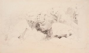 Copeaux de pierre dans la forêt - Werner Holmberg