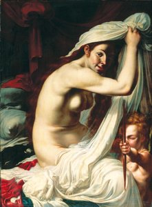 Vénus et Cupidon - Werner Jacobsz van den Valckert