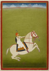 Rajput monté, début du 19ème siècle - West Indian School