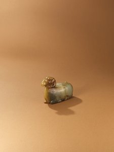 Pot à eau en forme de bélier - Western Han Dynasty Chinese School