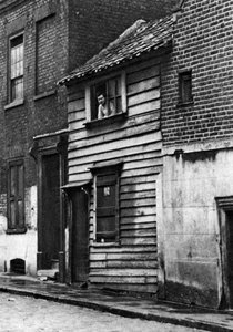 Une vieille maison en bois à St John