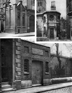 Trois maisons de garde de cimetière, Londres
