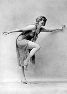 Danse pieds nus à la grecque, 19ème siècle