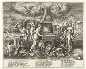 La force de la paix, 1678 De Cracht des Pays - Wierix
