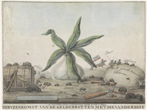 Caricature des Douanes françaises, 1813-1814 - Wijnand Esser