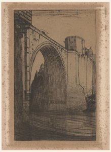 Puente de Alcántara sur le Tage à Tolède