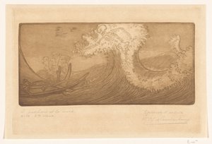 Le Pêcheur et la Mort - Wijnand Otto Jan Nieuwenkamp (signed by artist)