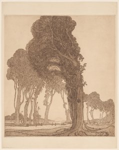 Partie de la grande route près du village de Cakranegara (Tjakranegara) à Lombok - Wijnand Otto Jan Nieuwenkamp