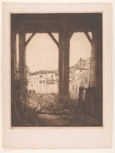 Deux hommes sciant dans un atelier à Vérone - Wijnand Otto Jan Nieuwenkamp