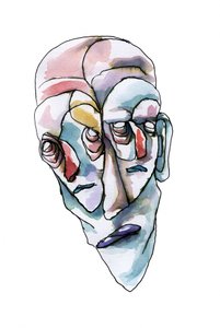 Visages abstraits et pensifs - Wildemar Doomgriever
