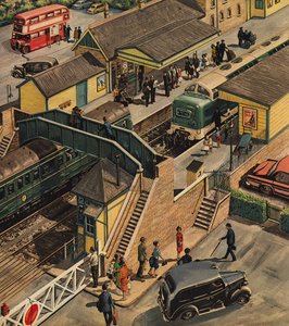 Gare ferroviaire, Angleterre