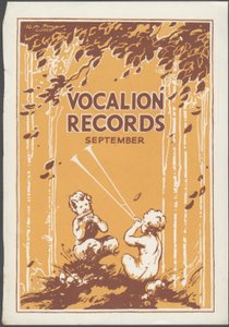 Bulletin des disques Vocalion, années 1920 - Wilfred Fryer, Curtis Advertising Agency