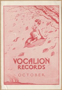 Bulletin des disques Vocalion, années 1920 - Wilfred Fryer, Curtis Advertising Agency