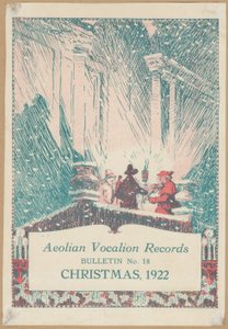 Bulletin des disques Vocalion, Noël, 1922