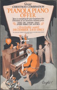Pianolas de la société éolienne - Wilfred Fryer